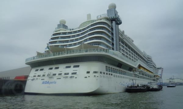 Big Ship Port Hamburg